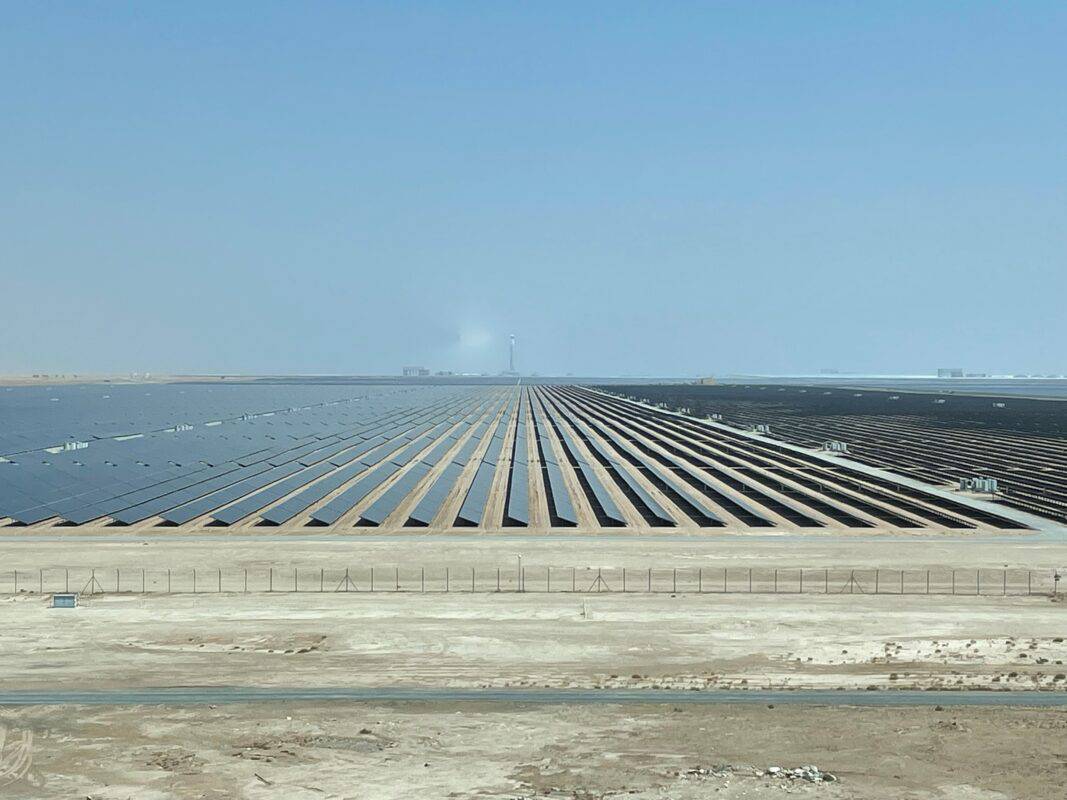 Dubais Wüste leuchtet: Der größte Solarpark der Welt